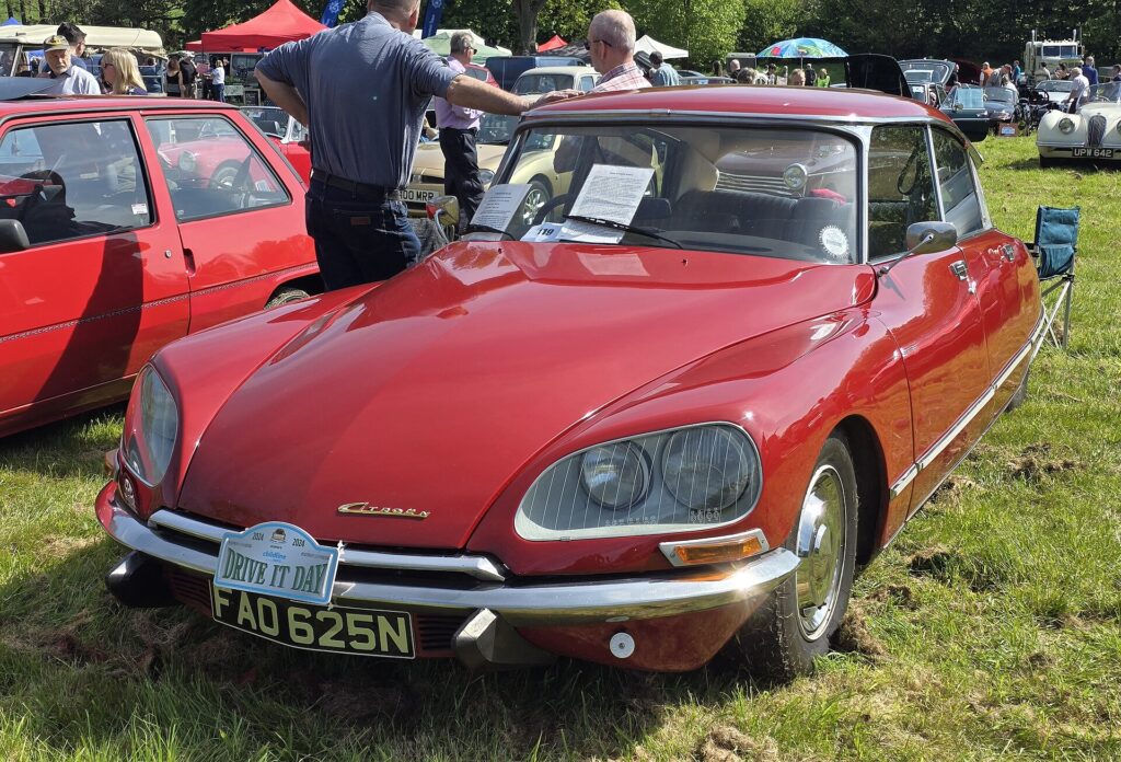 Citroën DS 23 Pallas του 1975, από τα τελευταία χρόνια παραγωγής.