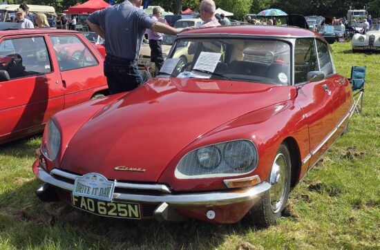 Citroën DS 23 Pallas του 1975, από τα τελευταία χρόνια παραγωγής.