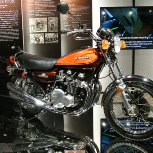 Kawasaki Z1 του 1972, η πρώτη χρονιά, σε μουσείο στην Ιαπωνία.