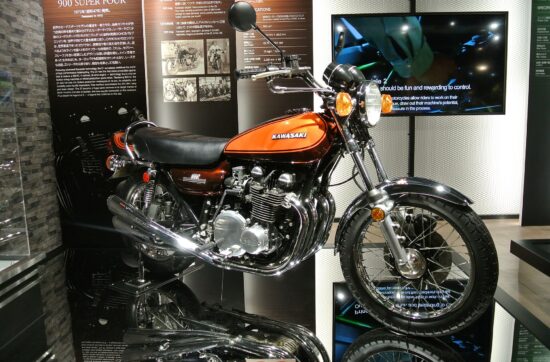 Kawasaki Z1 του 1972, η πρώτη χρονιά, σε μουσείο στην Ιαπωνία.