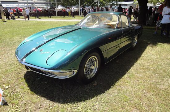 Η μοναδική Lamborghini 350 GTV του 1963, στο Concorso d'Eleganza Villa d'Este το 2013.