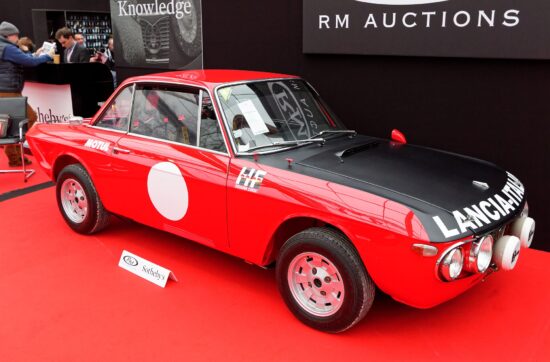 Lancia Fulvia Rallye 1.6 HF «Fanalone» του 1970. Τα μεγάλα εσωτερικά φανάρια της έδωσαν το παρατσούκλι.