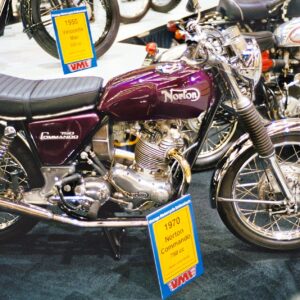 Norton Commando 750 του 1970, σε έκθεση κλασικών μοτοσυκλετών.