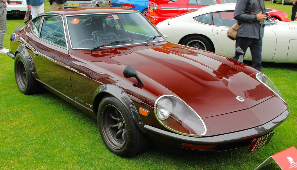 Datsun 240Z του 1972, με τη χαρακτηριστική πίσω πόρτα hatchback.