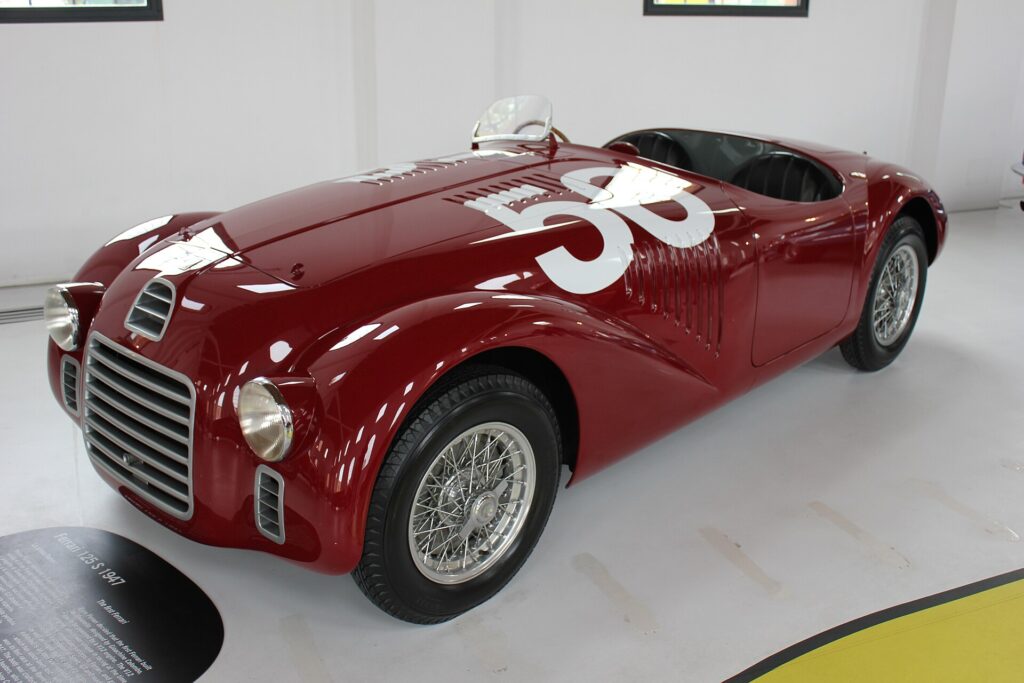 Η Ferrari 125 S του 1947, το πρώτο αυτοκίνητο με το όνομα Ferrari.