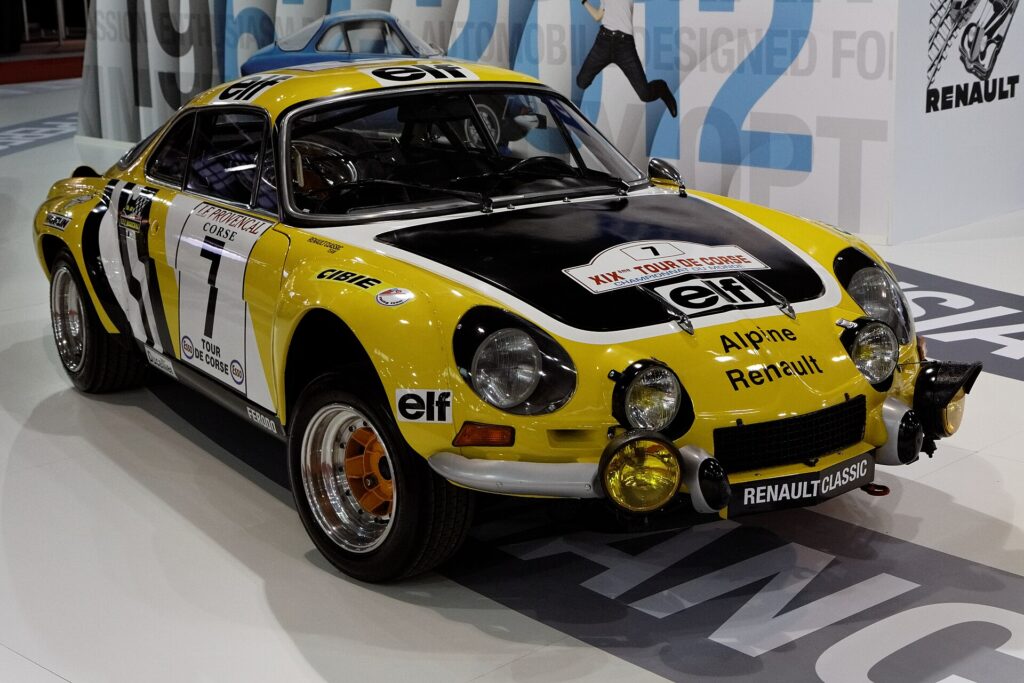 Renault Alpine A110 στο Rétromobile του Παρισιού.
