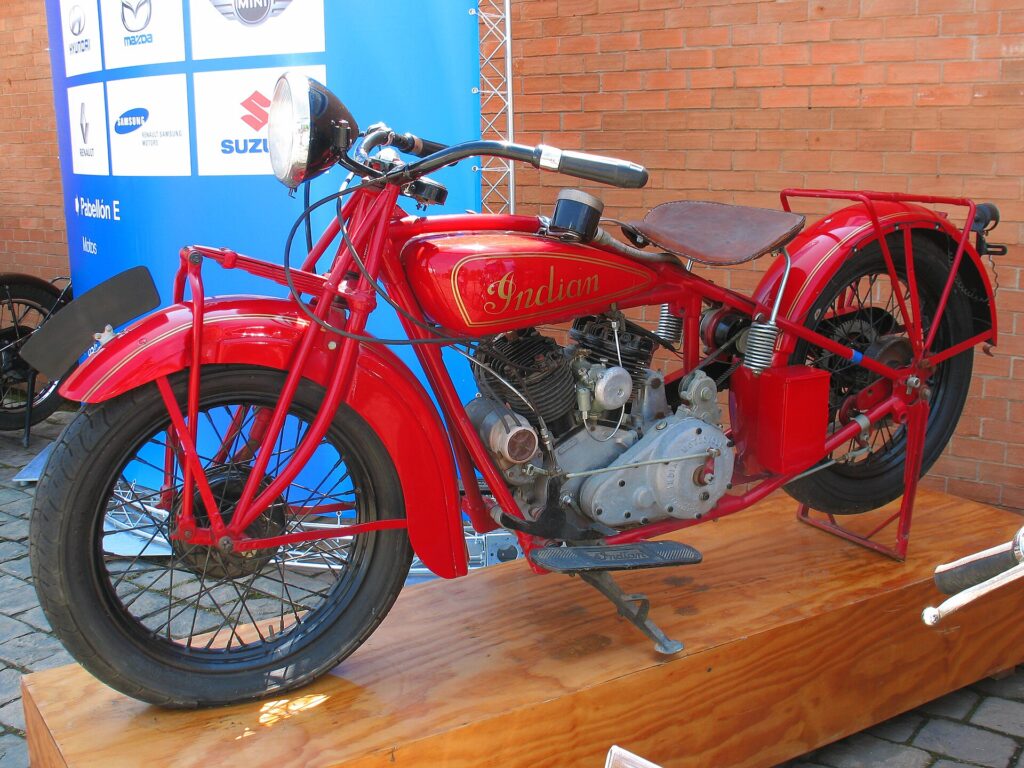Indian Scout 101 του 1928, της πρώτης χρονιάς του μοντέλου.