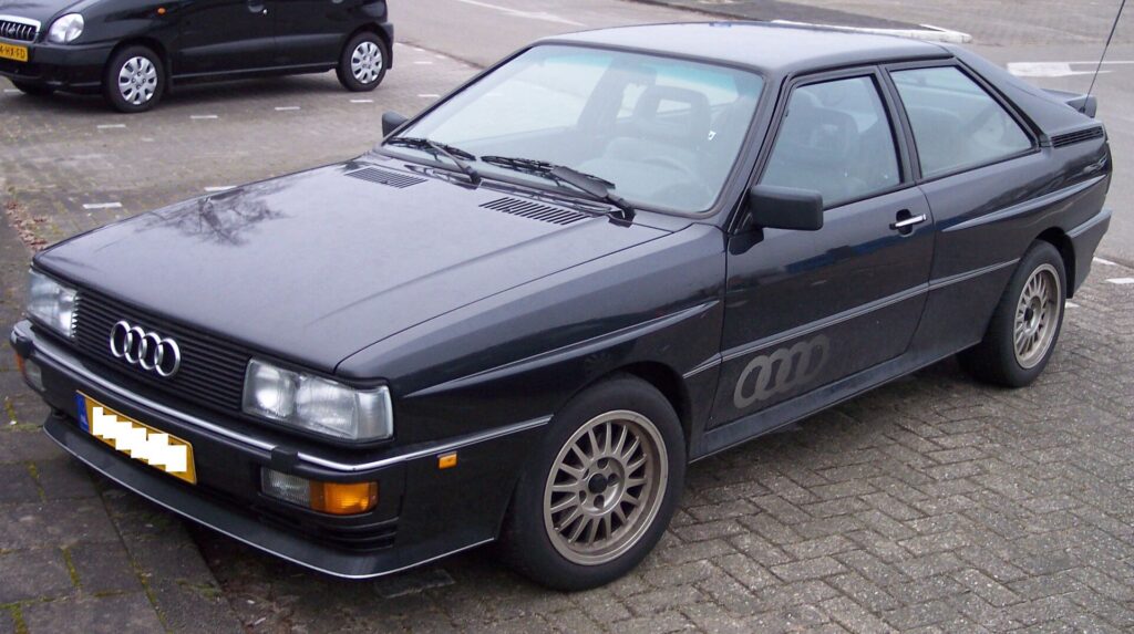 Audi quattro. Το «Vorsprung durch Technik» βρήκε σε αυτό το αυτοκίνητο την τέλεια απόδειξη.