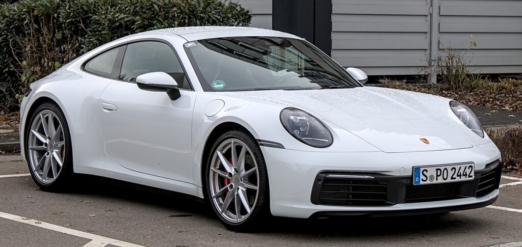 A Porsche 911 Carrera S (992), the eighth generation of the 911.